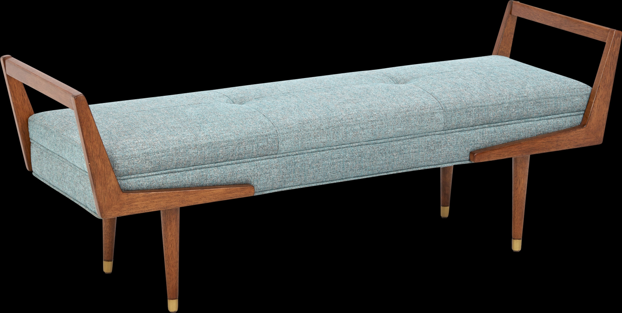Beadel Blue Accent Bench - Thumbnail - Image 1