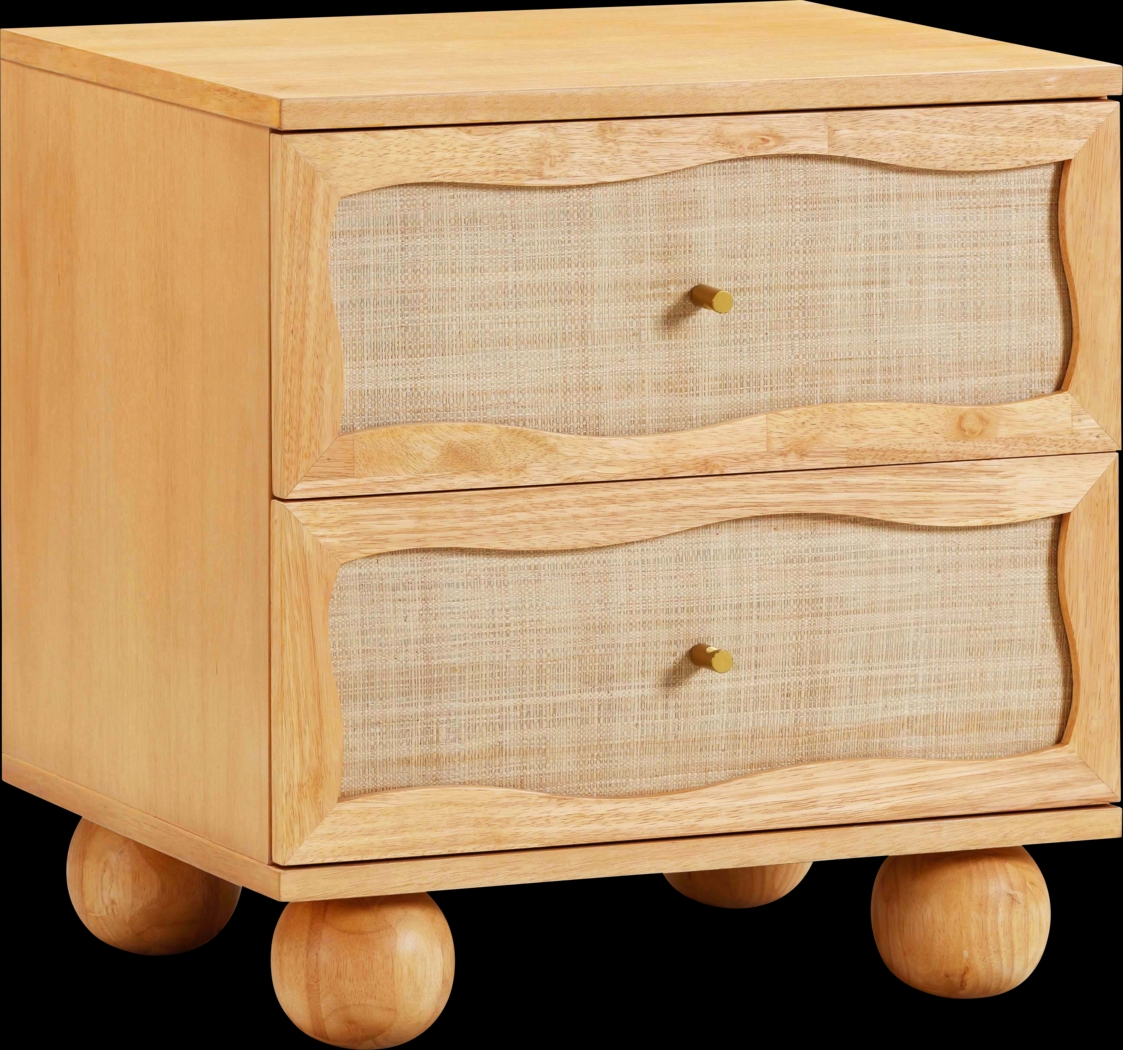 Beakay Brown Nightstand - Thumbnail - Image 1