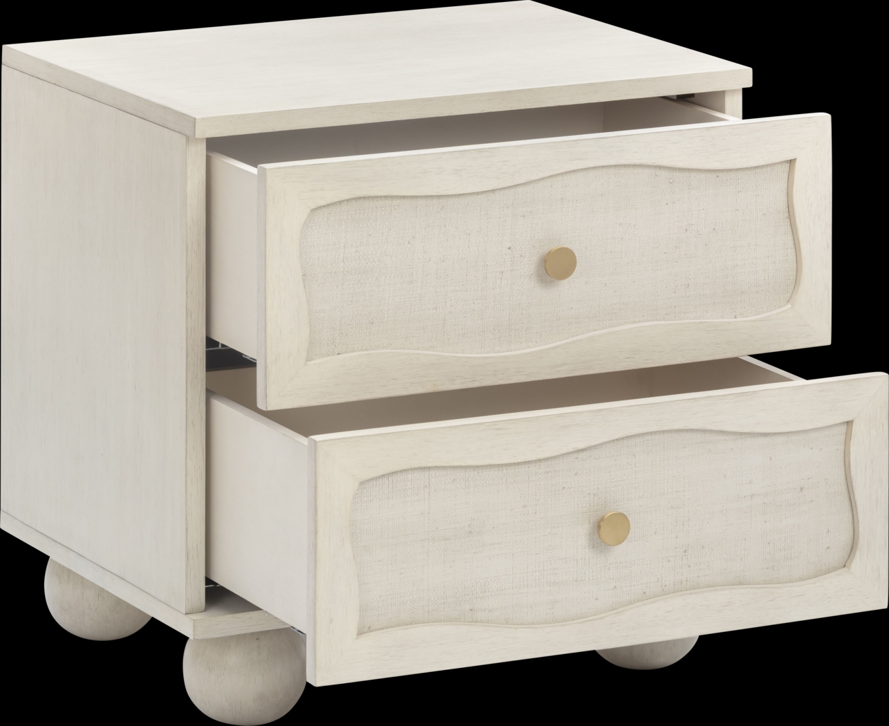 Beakay Off-White Nightstand - Thumbnail - Image 2