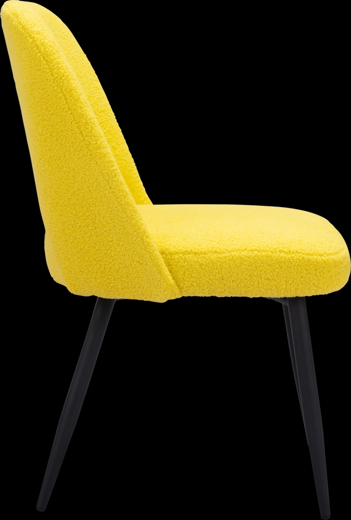 Beaman Yellow Dining Chair, Set of 2 - Thumbnail - Image 5
