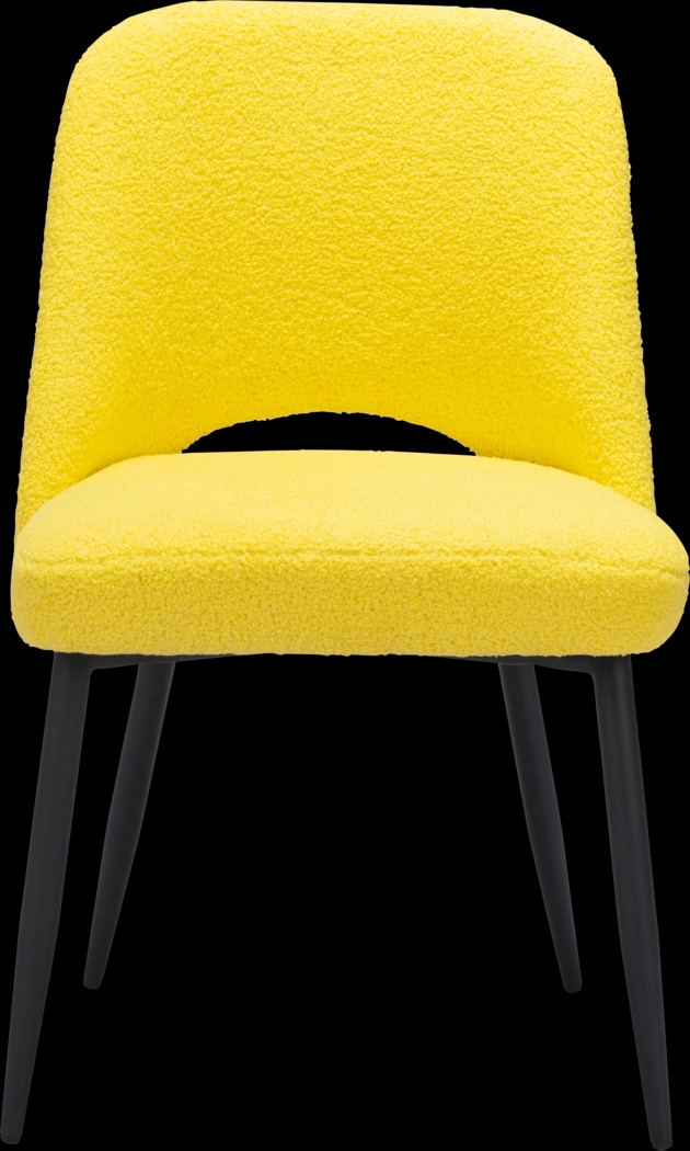 Beaman Yellow Dining Chair, Set of 2 - Thumbnail - Image 6