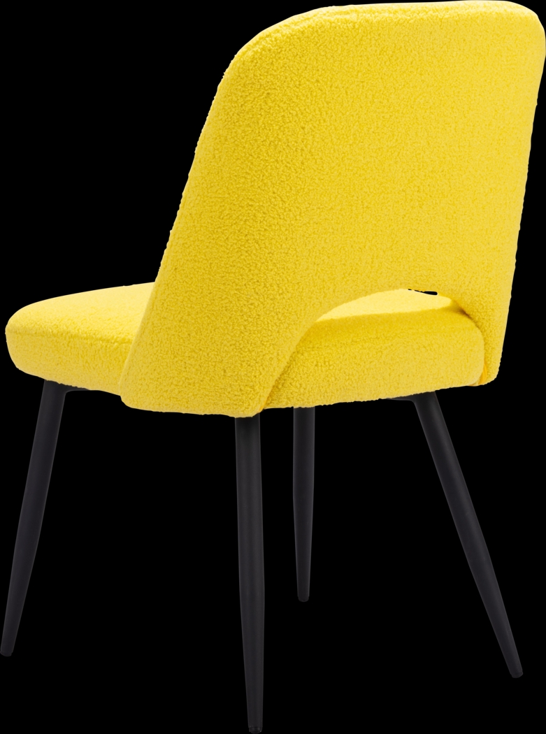 Beaman Yellow Dining Chair, Set of 2 - Thumbnail - Image 8