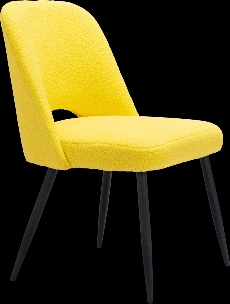 Beaman Yellow Dining Chair, Set of 2 - Thumbnail - Image 9
