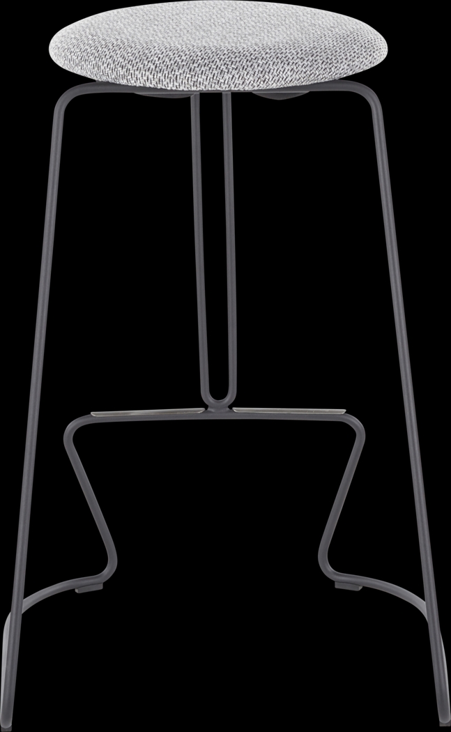 Bearslide I Charcoal Counter Height Stool, Set of 2 - Thumbnail - Image 5