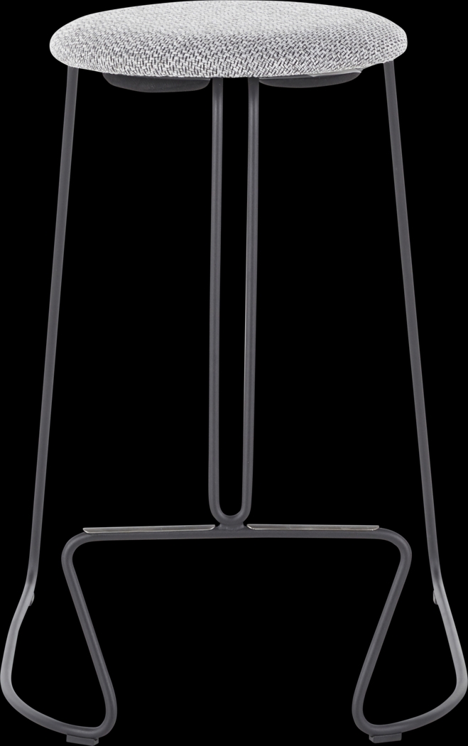 Bearslide I Charcoal Counter Height Stool, Set of 2 - Thumbnail - Image 6