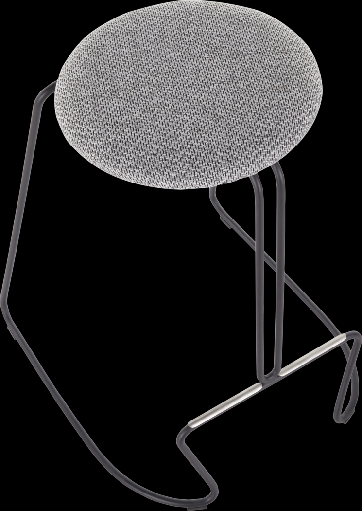 Bearslide I Charcoal Counter Height Stool, Set of 2 - Thumbnail - Image 7