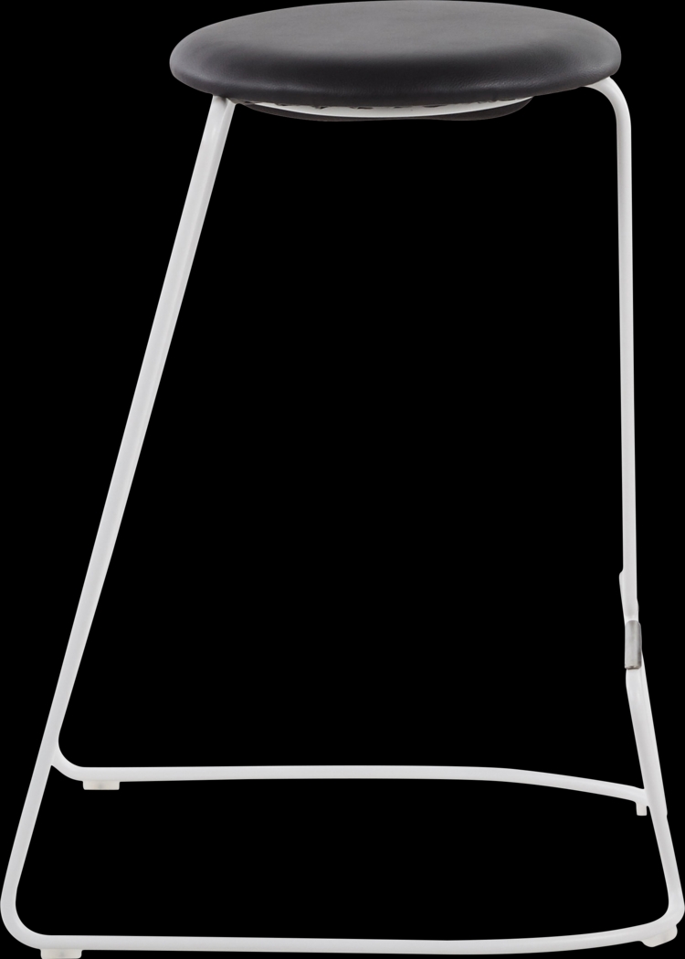 Bearslide II Black Counter Height Stool, Set of 2 - Thumbnail - Image 3