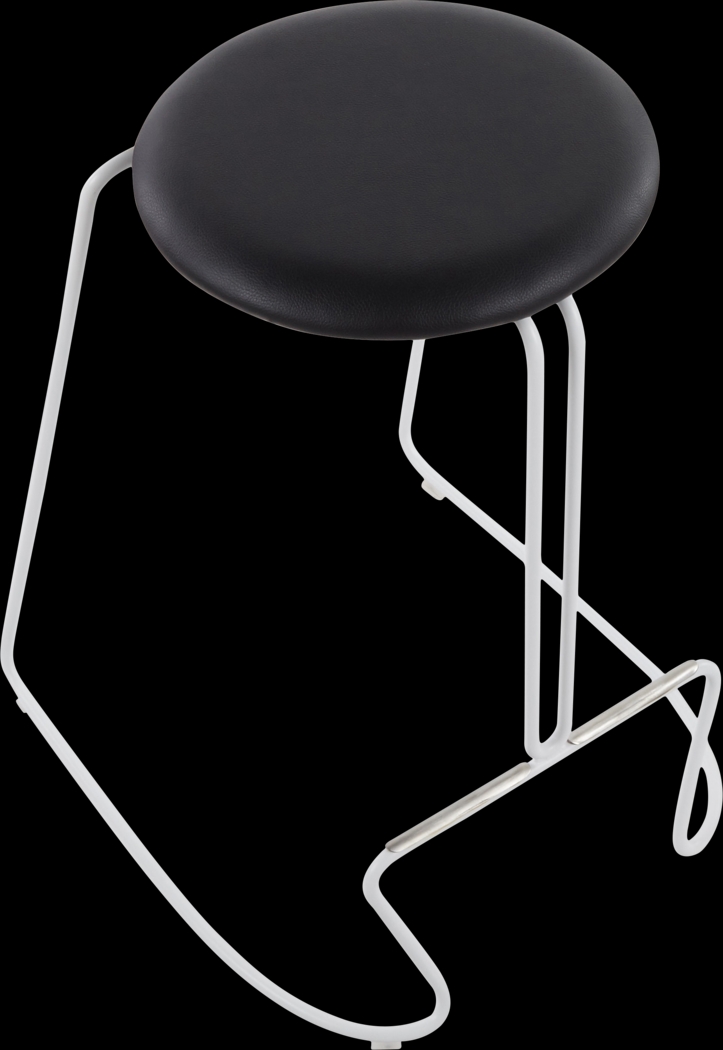 Bearslide II Black Counter Height Stool, Set of 2 - Thumbnail - Image 7