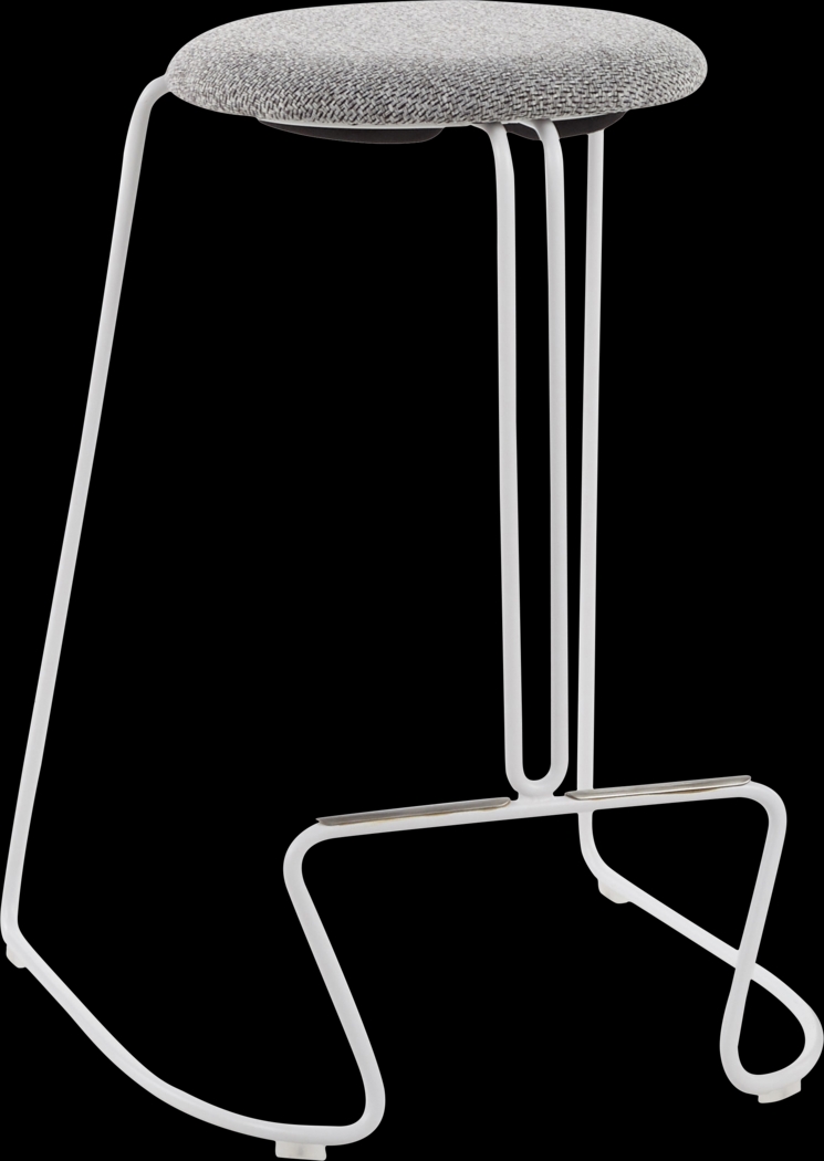 Bearslide II Charcoal Counter Height Stool, Set of 2 - Thumbnail - Image 2