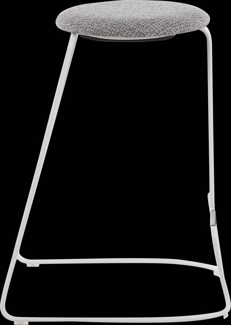 Bearslide II Charcoal Counter Height Stool, Set of 2 - Thumbnail - Image 3