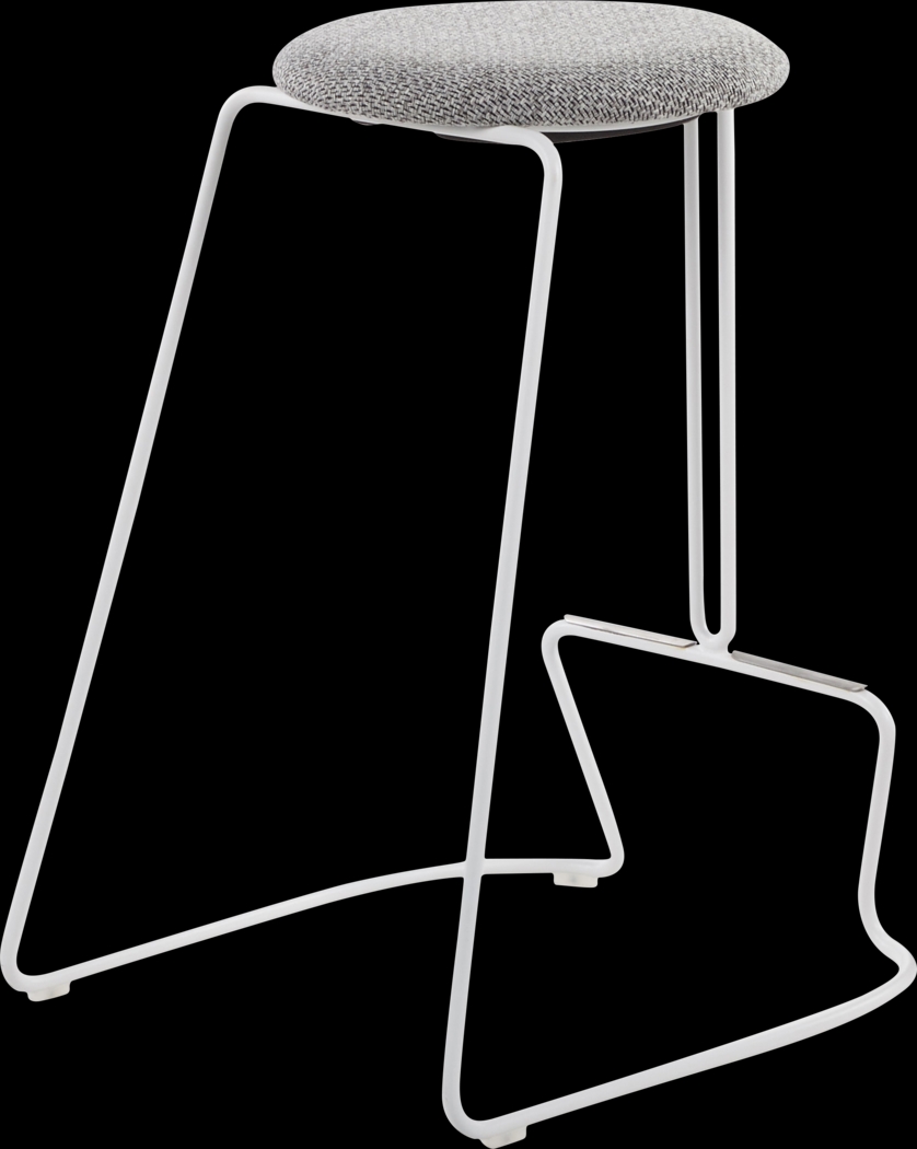 Bearslide II Charcoal Counter Height Stool, Set of 2 - Thumbnail - Image 4