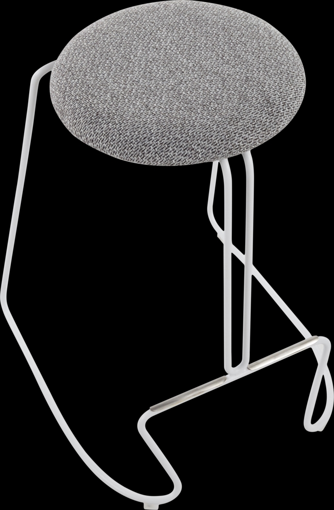 Bearslide II Charcoal Counter Height Stool, Set of 2 - Thumbnail - Image 7