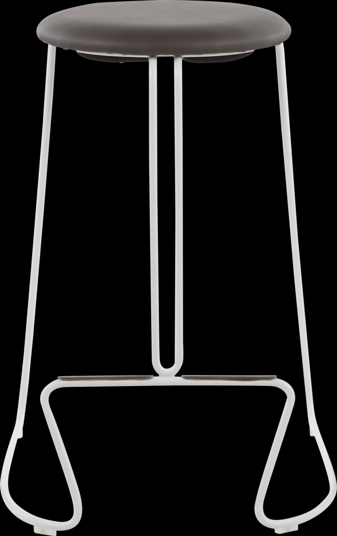 Bearslide II Gray Counter Height Stool, Set of 2 - Thumbnail - Image 6