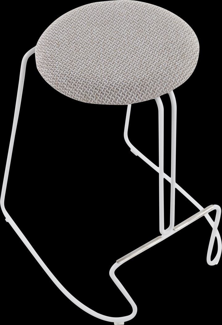 Bearslide II Light Gray Counter Height Stool, Set of 2 - Thumbnail - Image 7