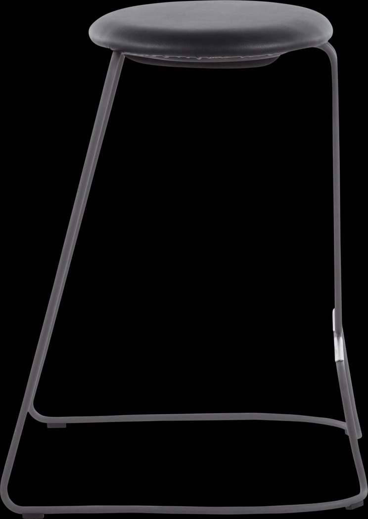 Bearslide III Black Counter Height Stool, Set of 2 - Thumbnail - Image 3