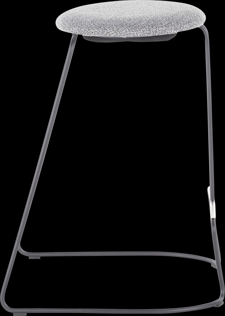 Bearslide III Charcoal Counter Height Stool, Set of 2 - Thumbnail - Image 3