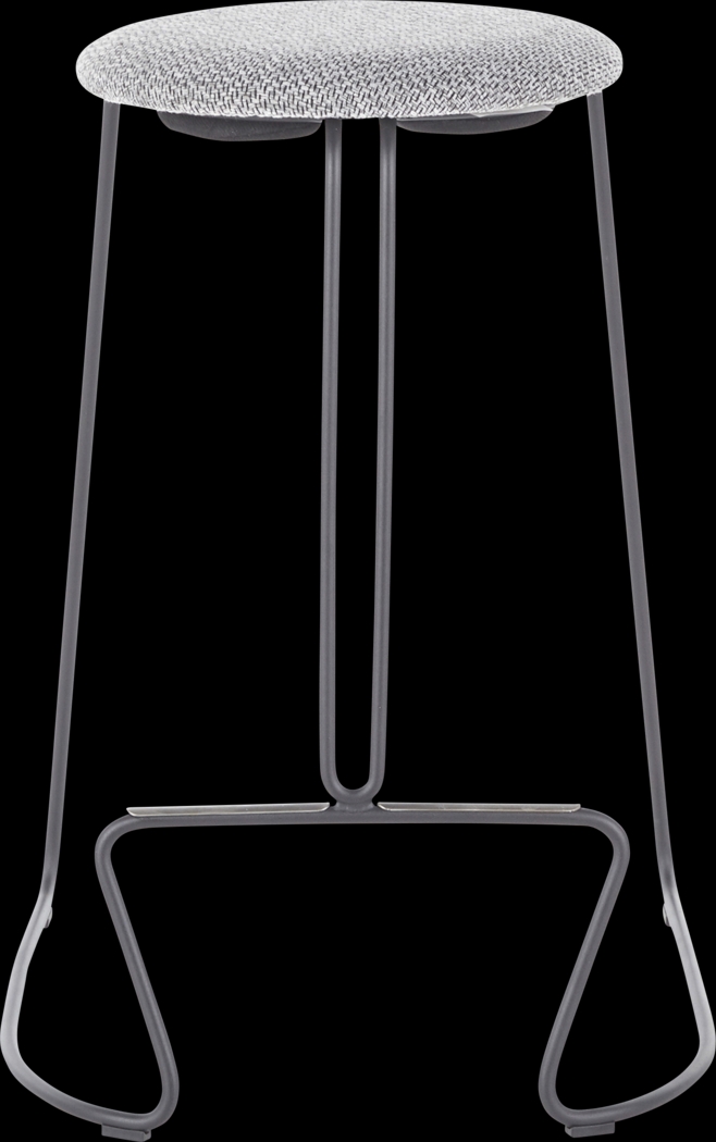 Bearslide III Charcoal Counter Height Stool, Set of 2 - Thumbnail - Image 6