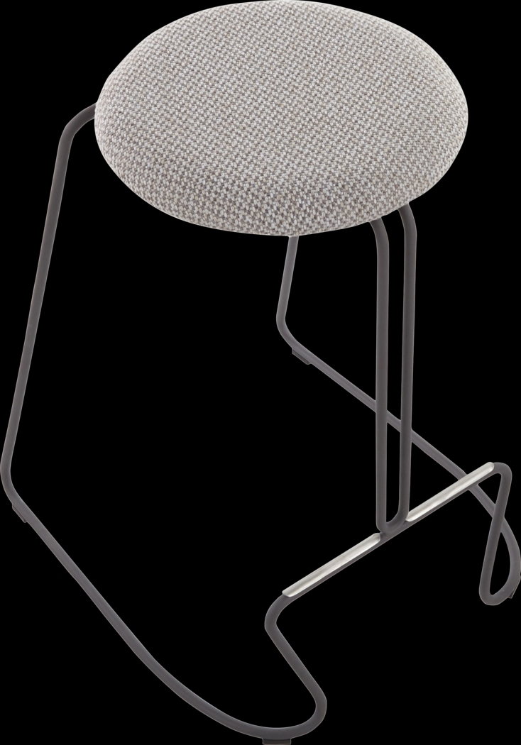 Bearslide III Light Gray Counter Height Stool, Set of 2 - Thumbnail - Image 7