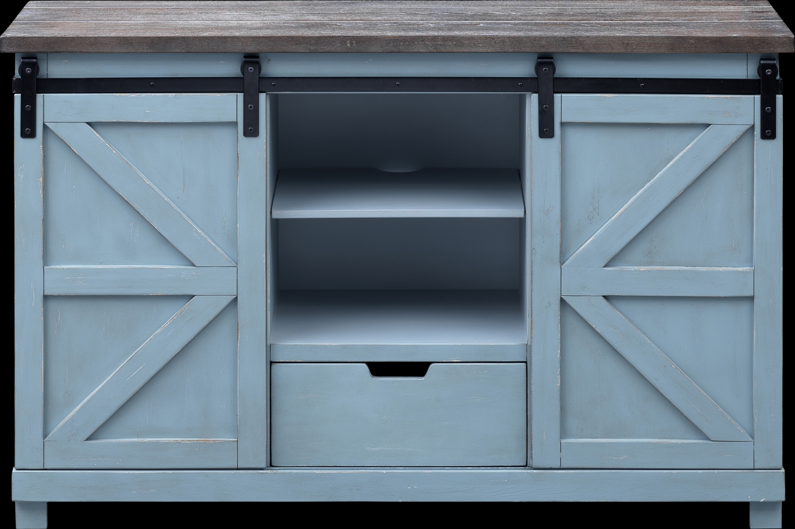 Bearwollow Blue Credenza - Thumbnail - Image 2