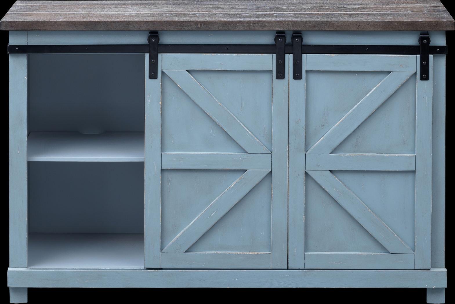 Bearwollow Blue Credenza - Thumbnail - Image 4