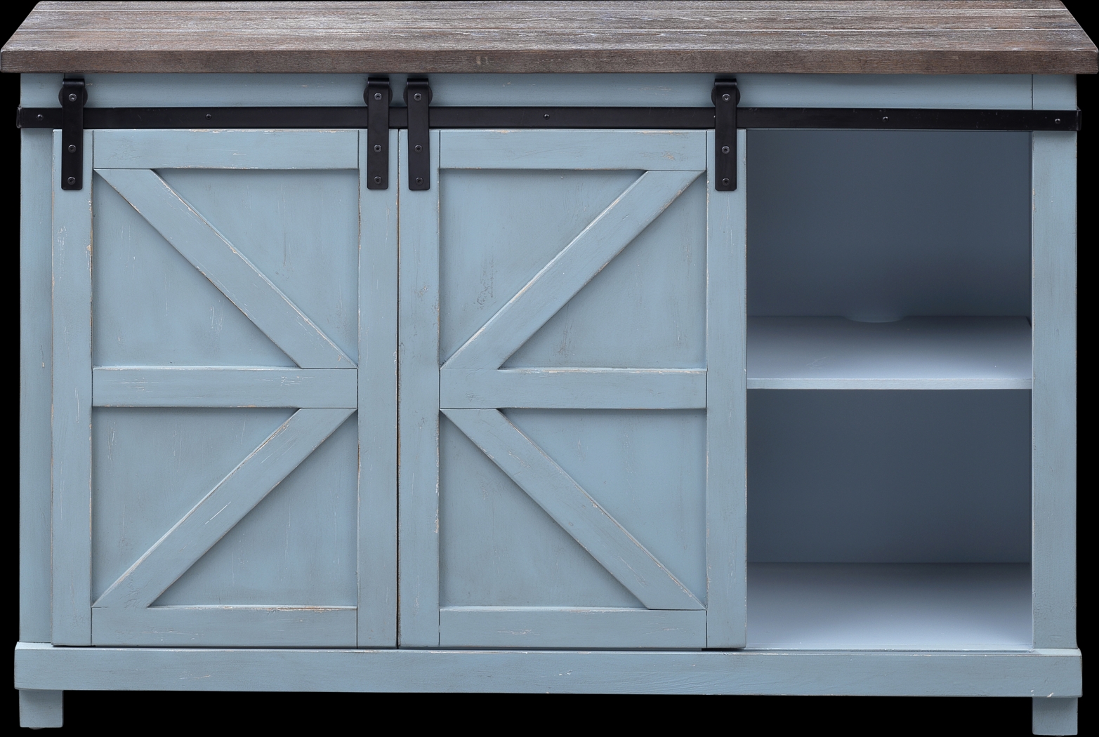 Bearwollow Blue Credenza - Thumbnail - Image 5