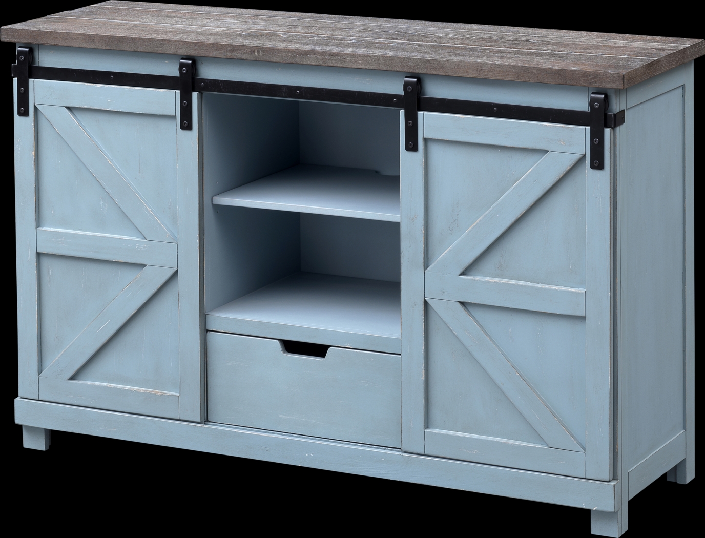 Bearwollow Blue Credenza - Thumbnail - Image 1