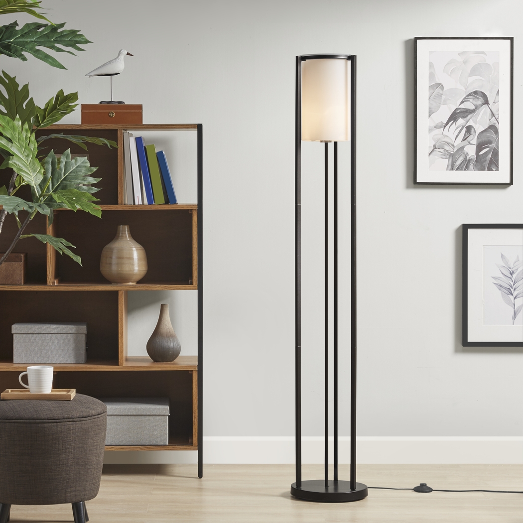 Beasley Trail Black Floor Lamp - Thumbnail - Image 9