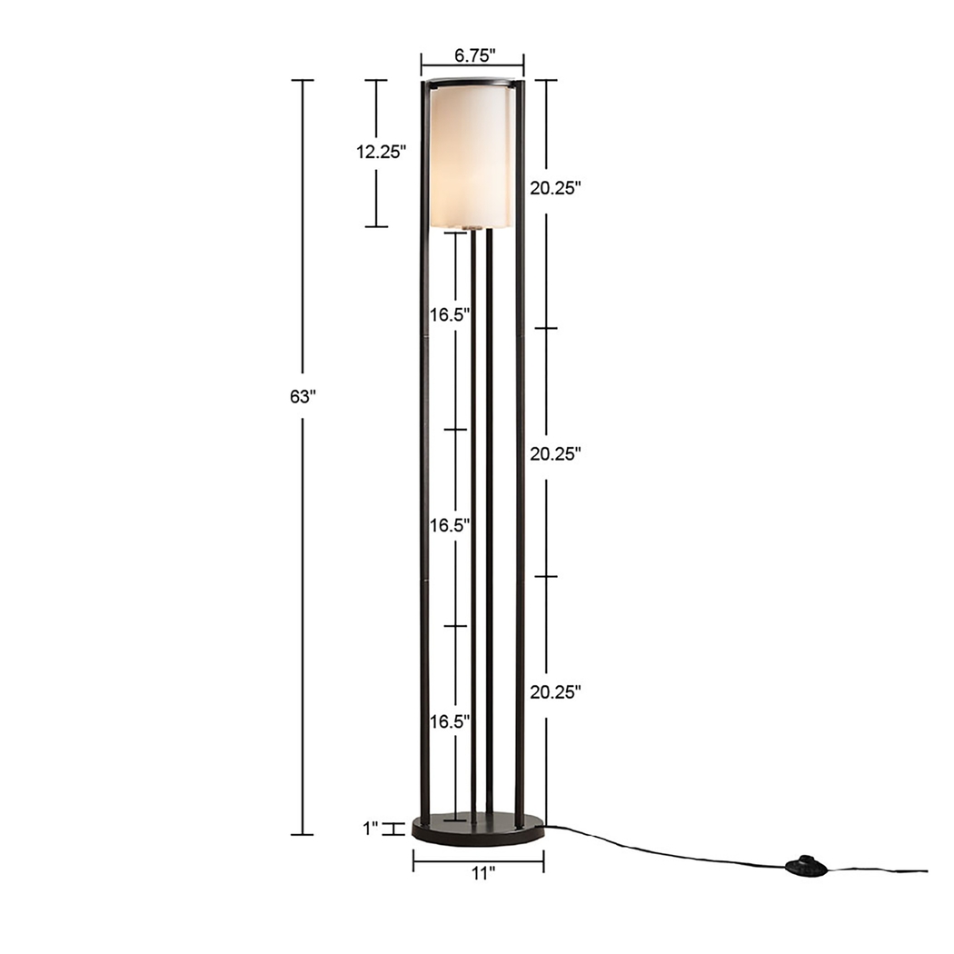Beasley Trail Black Floor Lamp - Thumbnail - Image 10