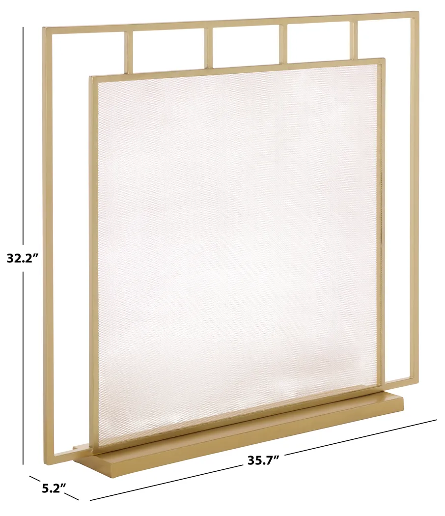 Beasun Gold Fireplace Screen - Thumbnail - Image 4