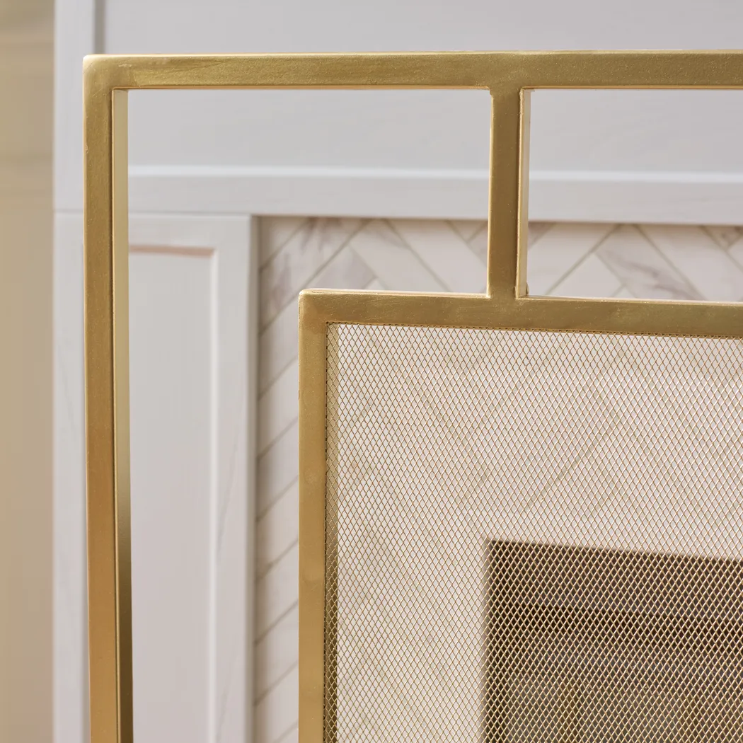Beasun Gold Fireplace Screen - Thumbnail - Image 7