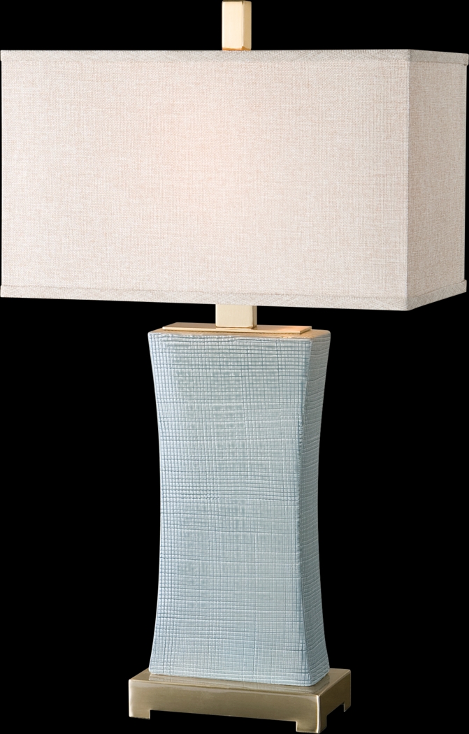 Beatris Boulevard Blue Lamp - Thumbnail - Image 1