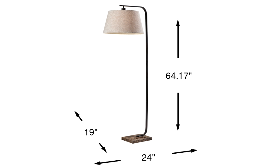 Dimension Image. Please refer to the Dimension Tab on this page for dimension details.