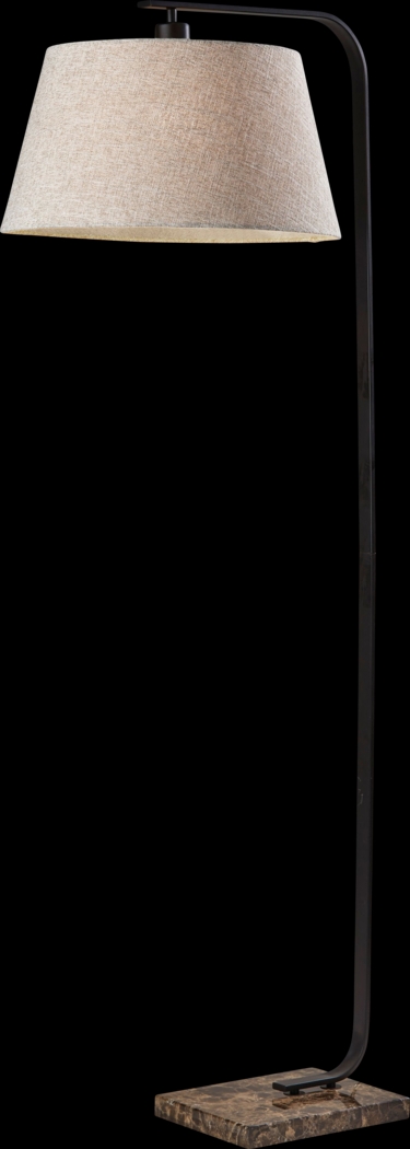 Beau Isle Black Floor Lamp - Thumbnail - Image 1