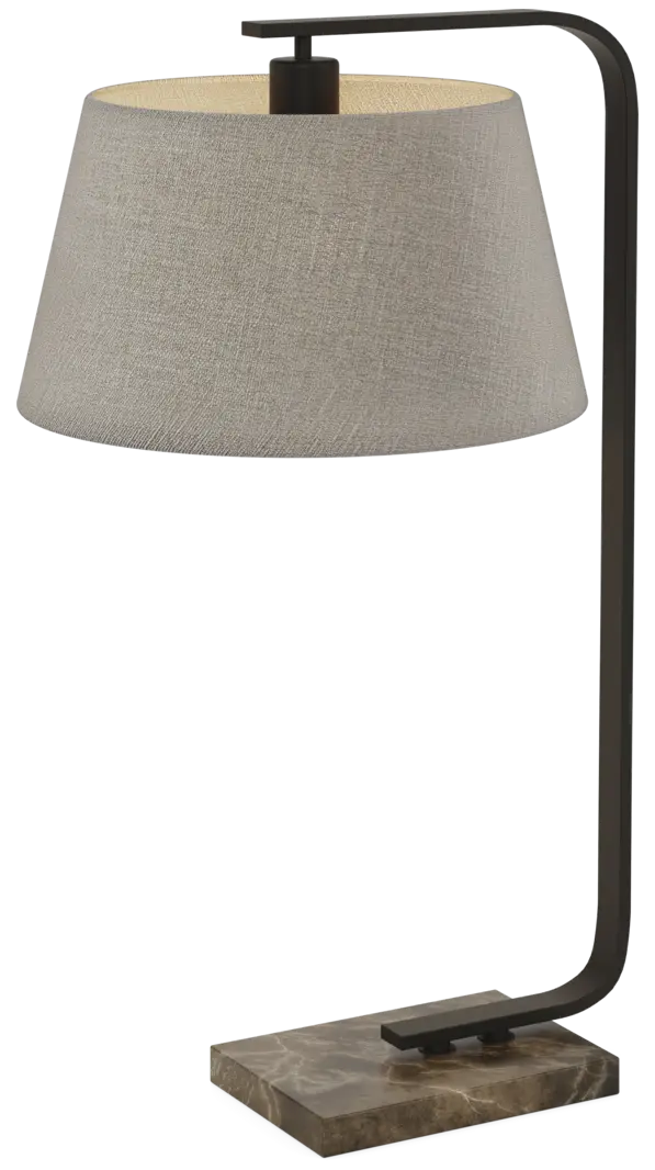 black lamp