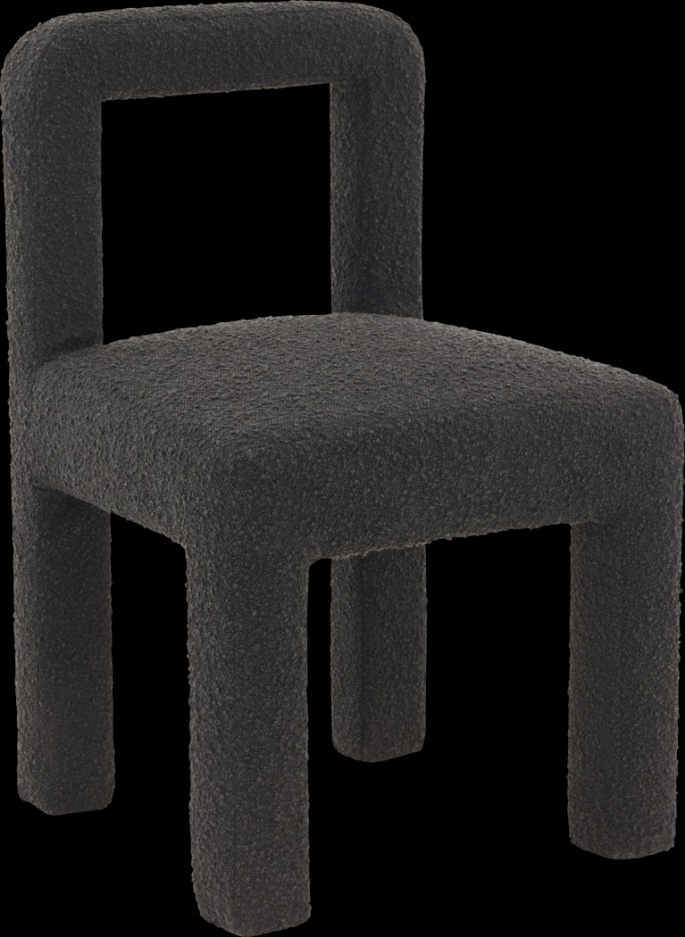 Beaudelaire Black Side Chair - Thumbnail - Image 1