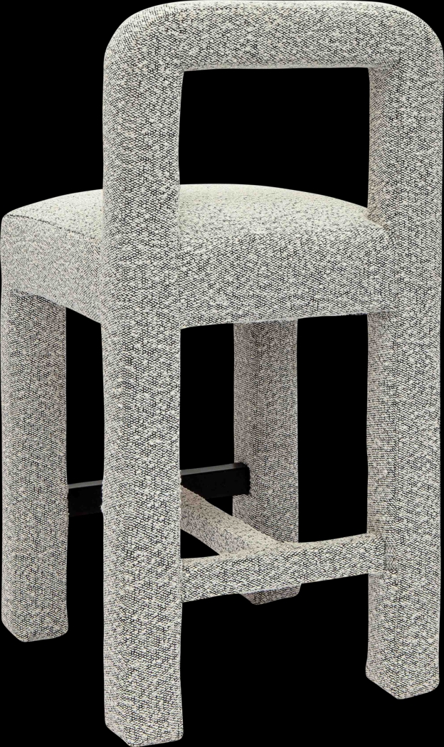 Beaudelaire Gray Counter Height Stool - Thumbnail - Image 4