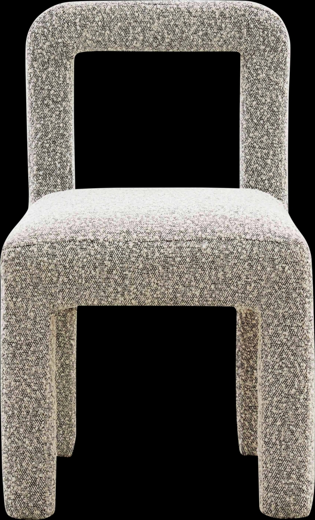 Beaudelaire Gray Side Chair - Thumbnail - Image 3