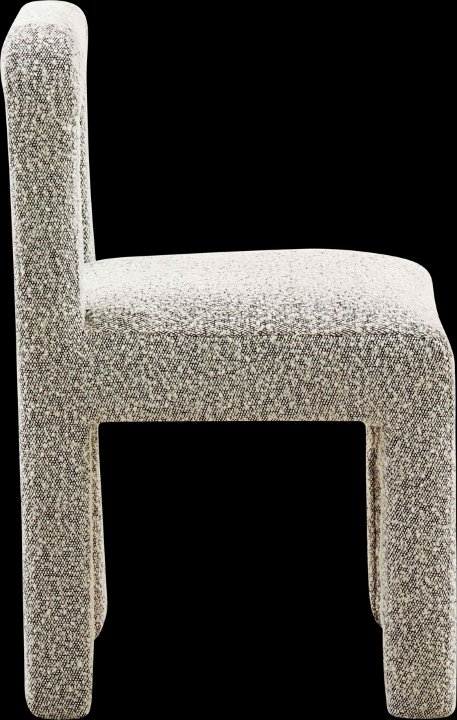 Beaudelaire Gray Side Chair - Thumbnail - Image 4