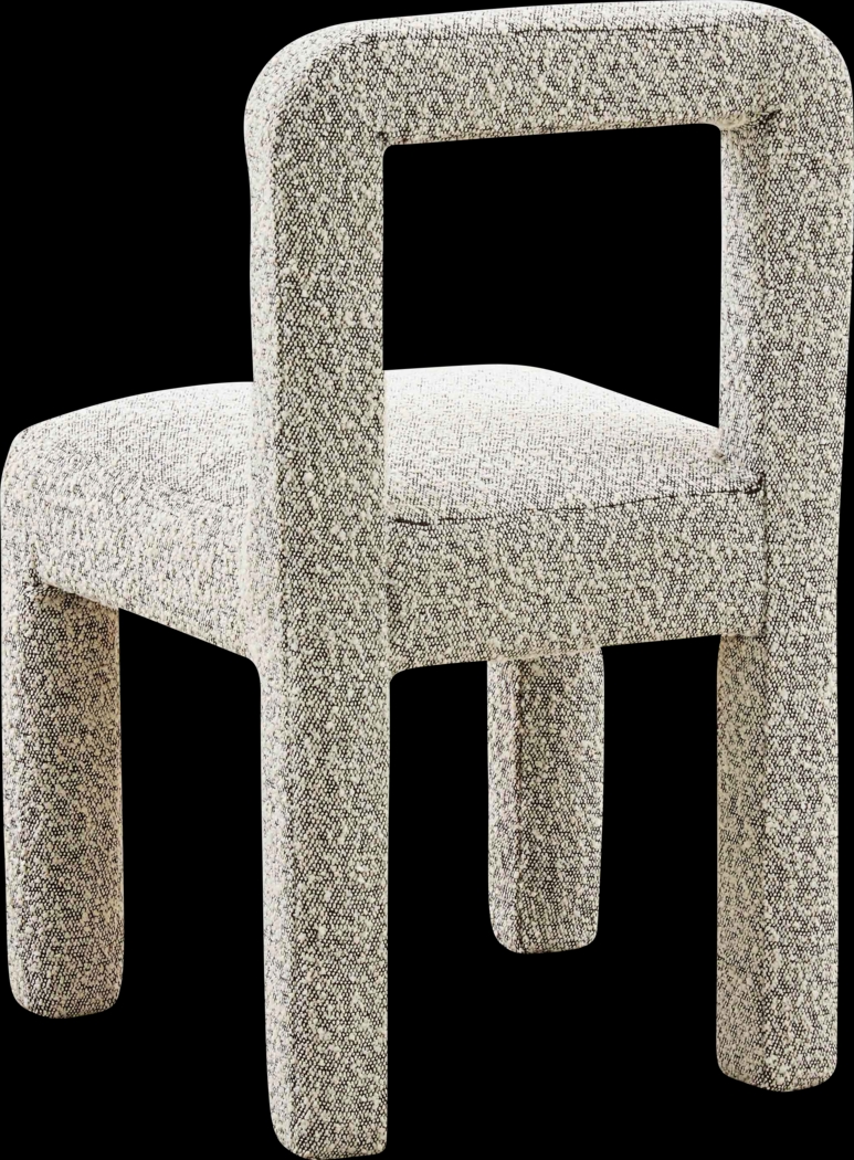 Beaudelaire Gray Side Chair - Thumbnail - Image 5