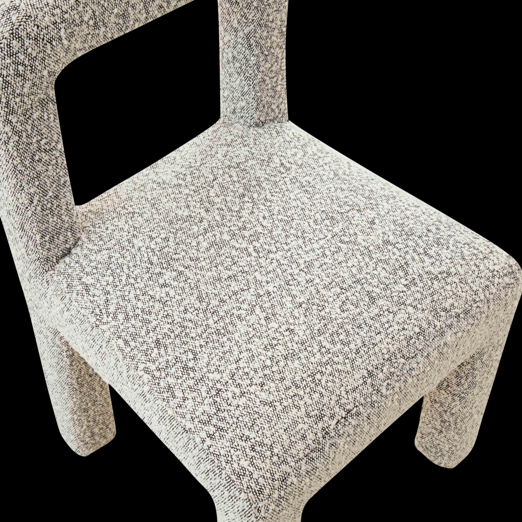 Beaudelaire Gray Side Chair - Thumbnail - Image 6