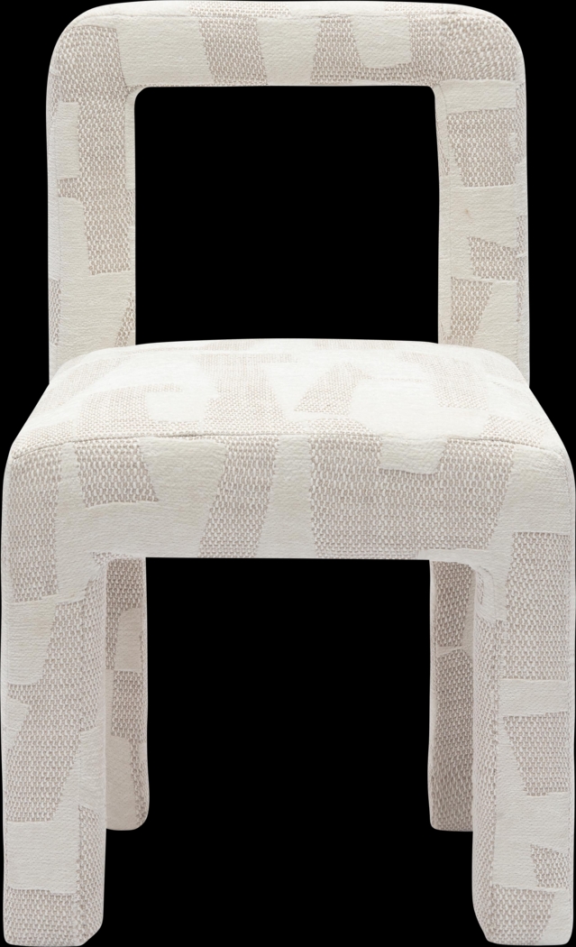 Beaudelaire II Cream Dining Chair - Thumbnail - Image 3