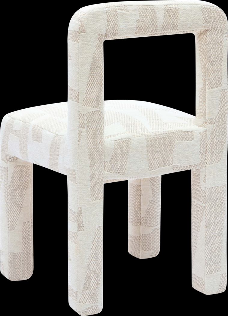 Beaudelaire II Cream Dining Chair - Thumbnail - Image 4