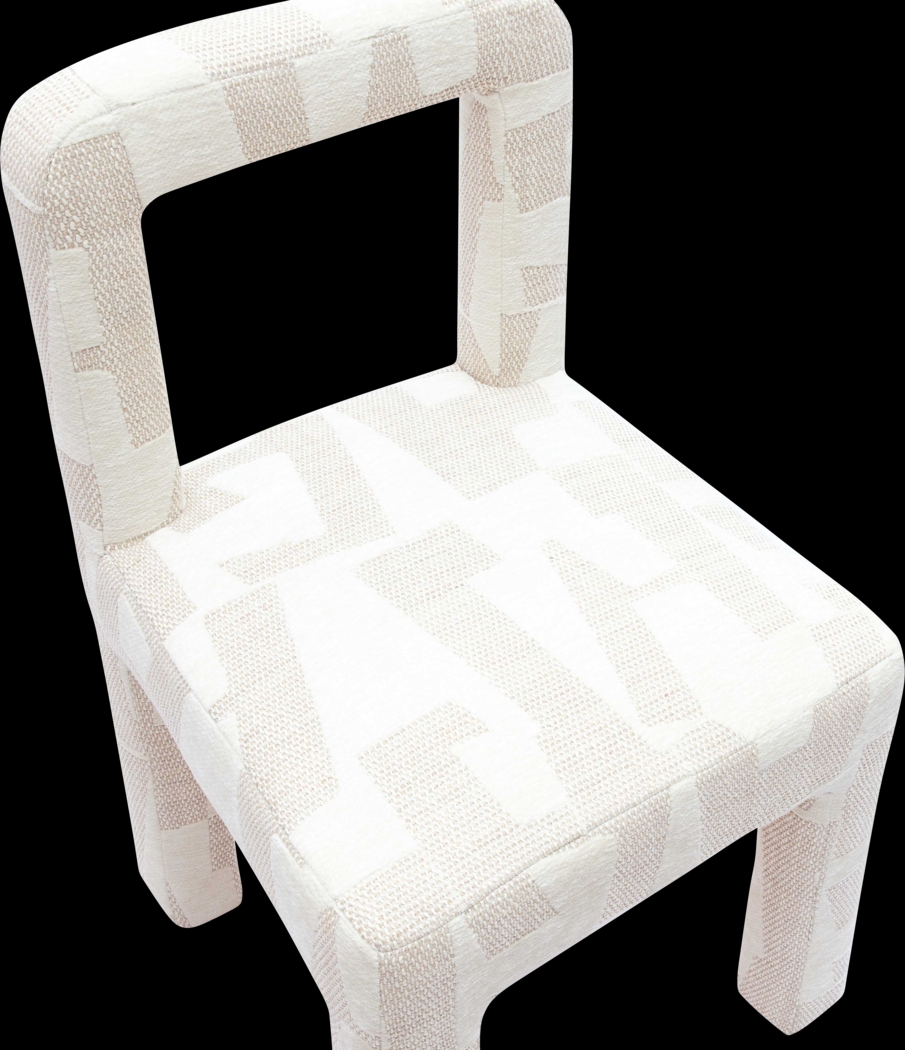 Beaudelaire II Cream Dining Chair - Thumbnail - Image 5