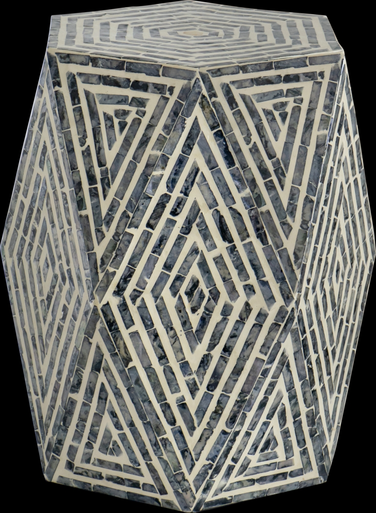 Beaudine Black Accent Stool - Thumbnail - Image 1