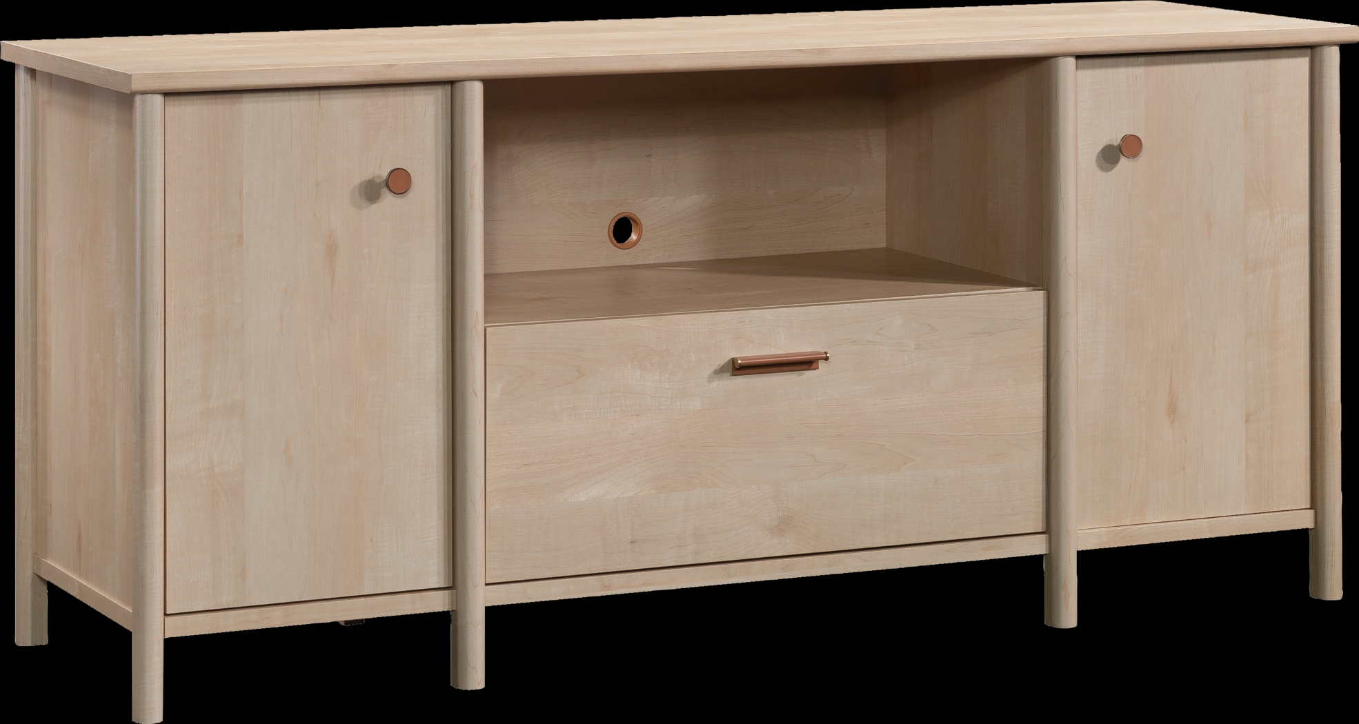 Beaudoin Brown 67 in. Console - Thumbnail - Image 1