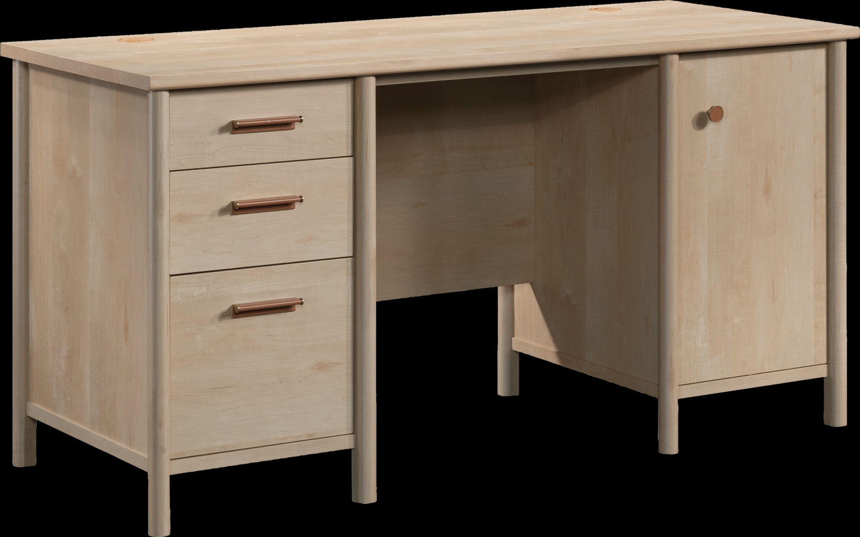 Beaudoin Brown Desk - Thumbnail - Image 1