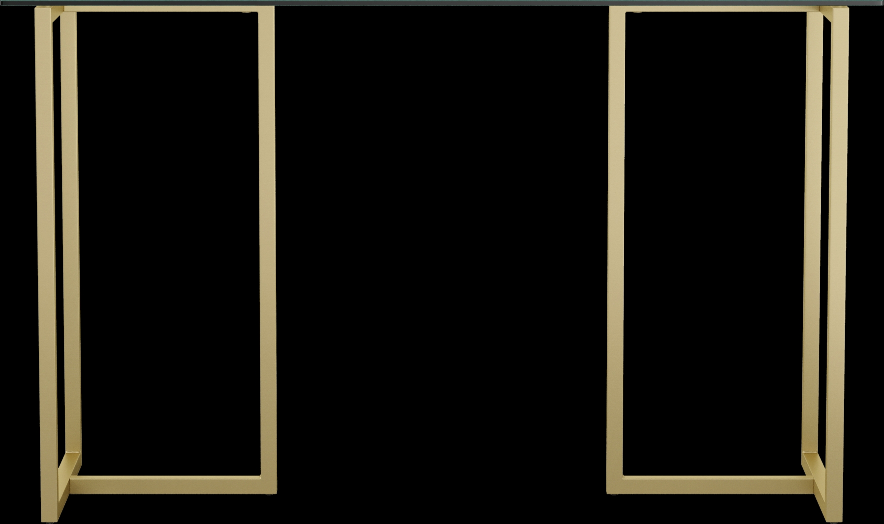 Beaufain Brass Office Table - Thumbnail - Image 6