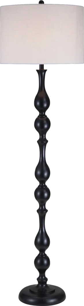 Beauford Black Floor Lamp - Thumbnail - Image 1