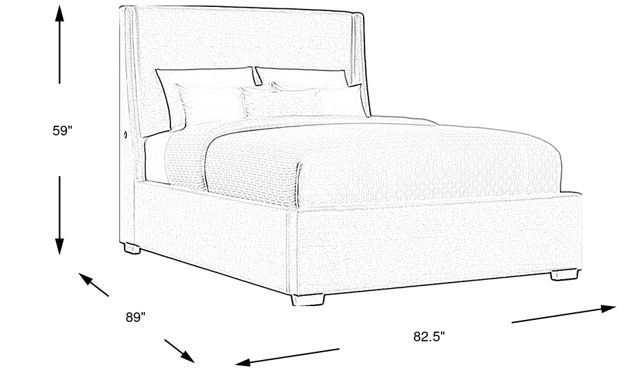Dimension Image. Please refer to the Dimension Tab on this page for dimension details.