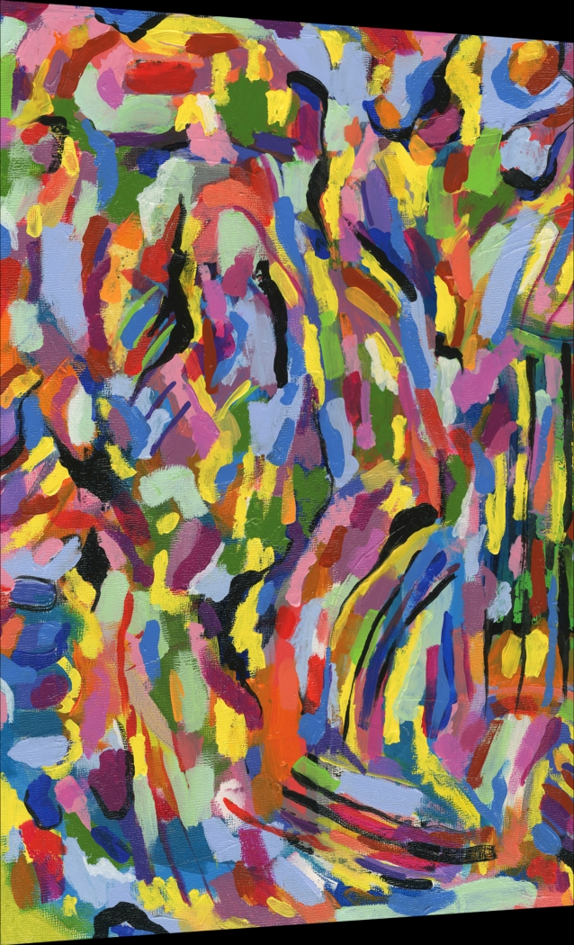 Beaugrand I Blue Artwork - Thumbnail - Image 3